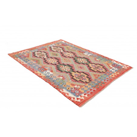 Tappeto Kilim Afghanistan marrone 147x197