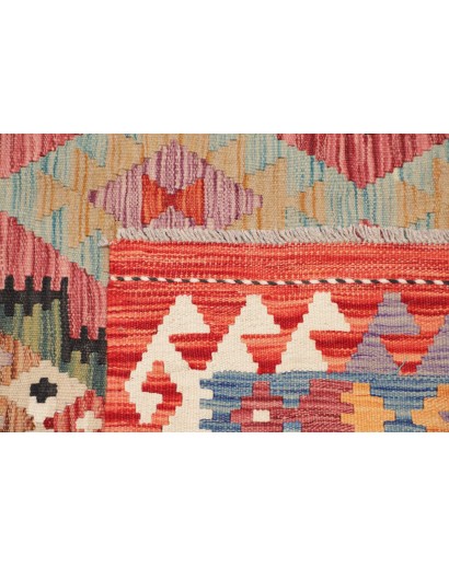 Tappeto Kilim Afghanistan marrone 147x197