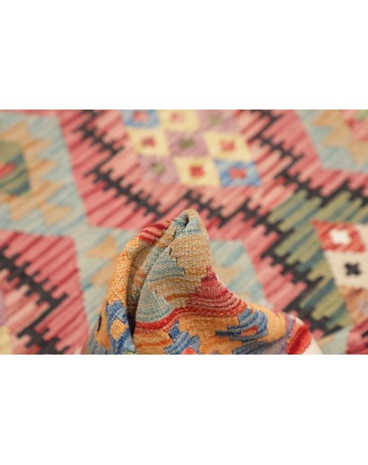 Tappeto Kilim Afghanistan marrone 147x197
