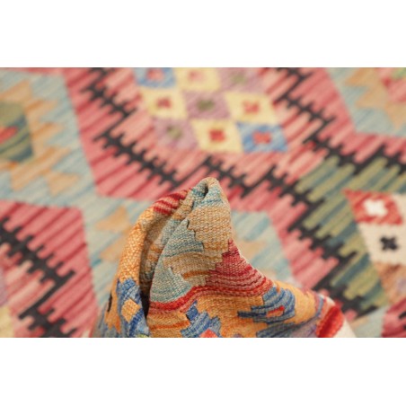 Tappeto Kilim Afghanistan marrone 147x197