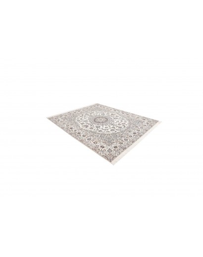 Tappeto Nain 6La Persia bianco grigio 210x251