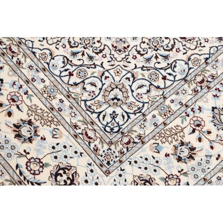Tappeto Nain 6La Persia bianco grigio 210x251