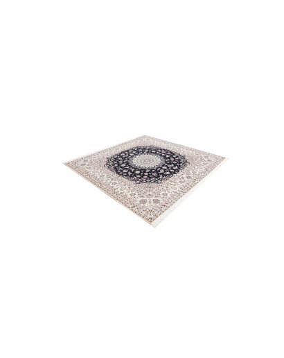Tappeto Nain 6La Persia bianco grigio 211x208