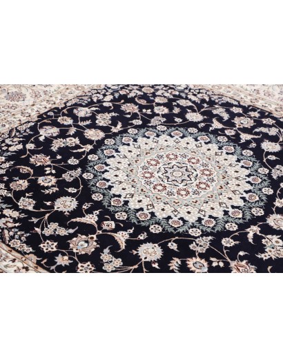 Tappeto Nain 6La Persia bianco grigio 211x208