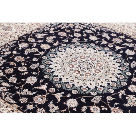 Tappeto Nain 6La Persia bianco grigio 211x208