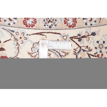 Tappeto Nain 6La Persia bianco grigio 211x208