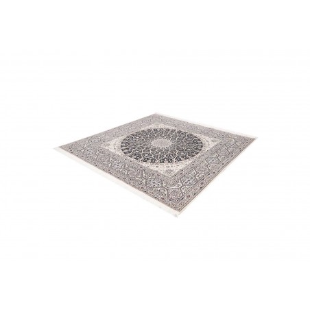 Tappeto Nain 6La Persia bianco grigio 204x206