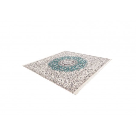 Tappeto Nain 6La Persia bianco grigio 253x248