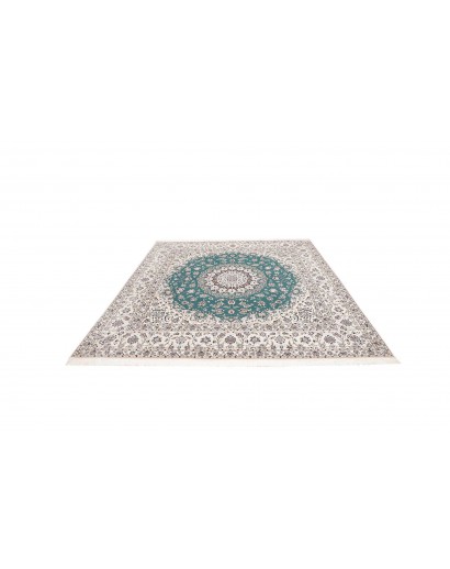 Tappeto Nain 6La Persia bianco grigio 253x248