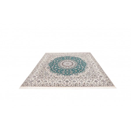 Tappeto Nain 6La Persia bianco grigio 253x248