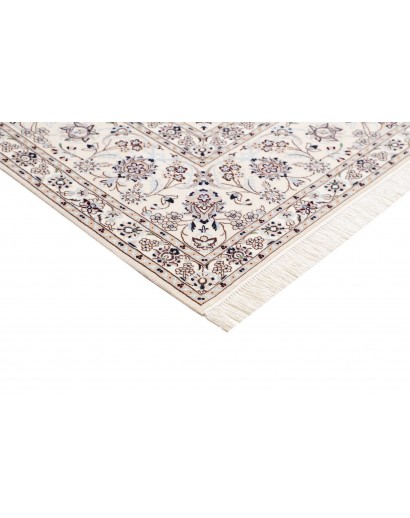 Tappeto Nain 6La Persia bianco grigio 253x248