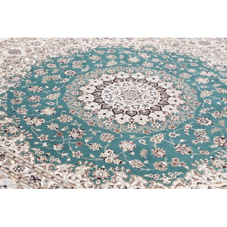 Tappeto Nain 6La Persia bianco grigio 253x248