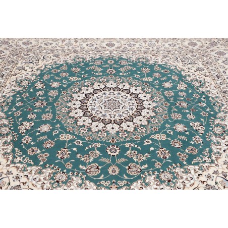 Tappeto Nain 6La Persia bianco grigio 253x248