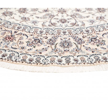 Tappeto Nain 6La Persia bianco 245x245