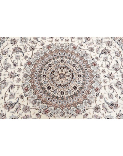 Tappeto Nain 6La Persia bianco 245x245
