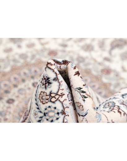 Tappeto Nain 6La Persia bianco 245x245