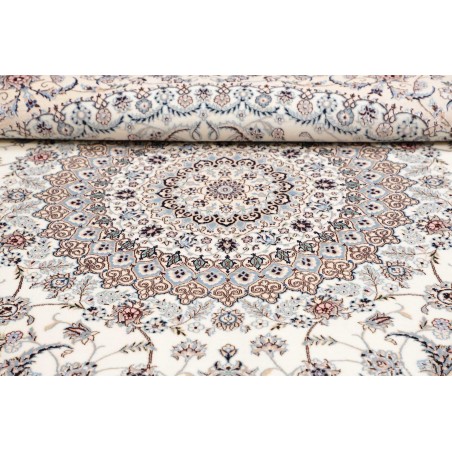 Tappeto Nain 6La Persia bianco 245x245