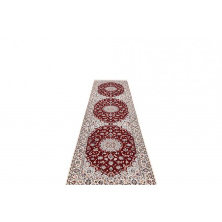 Tappeto Nain 6La Persia beige marrone 84x315