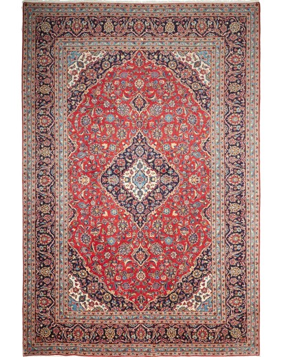 Tappeto Ardakan Persia bianco giallo 246x363