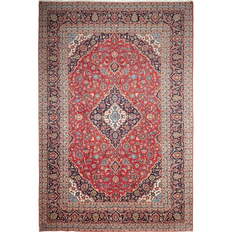 Tappeto Ardakan Persia bianco giallo 246x363