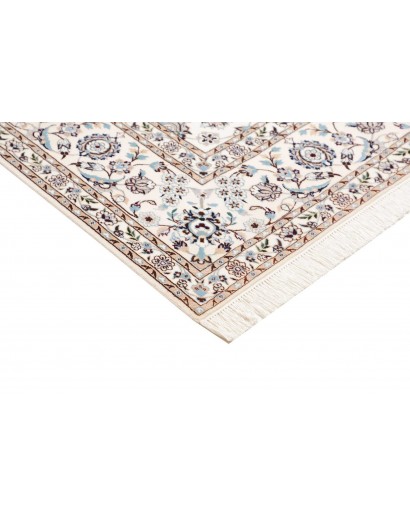 Tappeto Nain 6La Persia bianco grigio 197x250