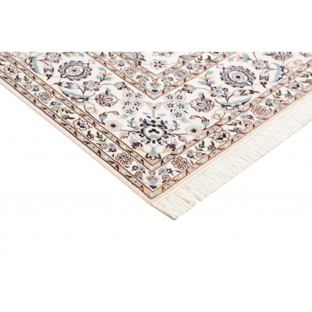 Tappeto Nain 6La Persia bianco grigio 197x250