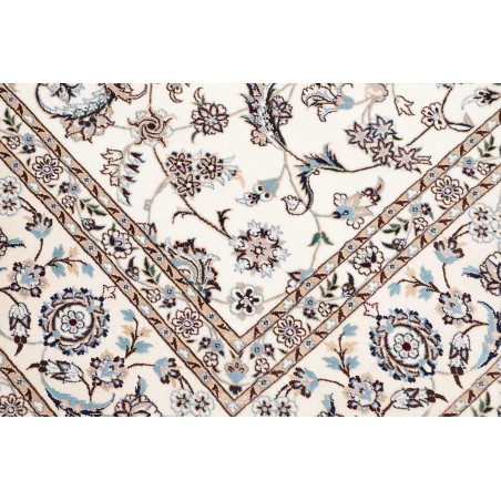Tappeto Nain 6La Persia bianco grigio 197x250