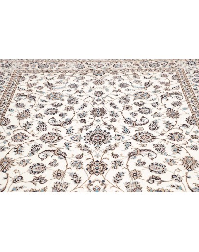 Tappeto Nain 6La Persia bianco grigio 197x250