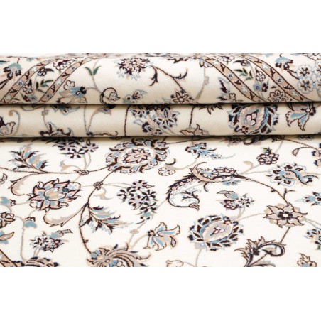 Tappeto Nain 6La Persia bianco grigio 197x250