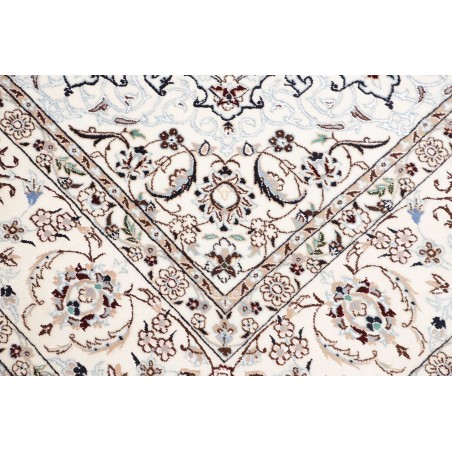 Tappeto Nain 6La Persia bianco grigio 162x210