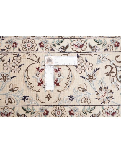 Tappeto Nain 6La Persia bianco grigio 162x210