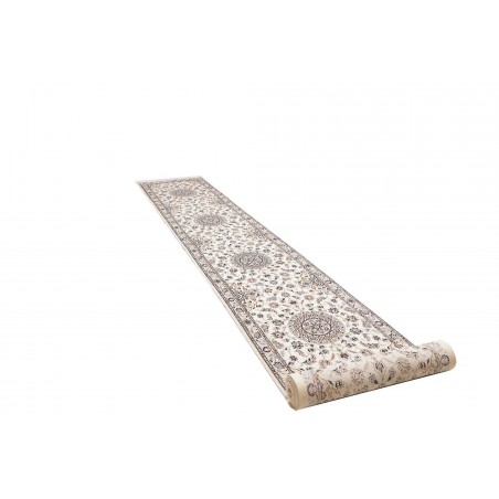Tappeto Nain 6La Persia bianco grigio 80x600