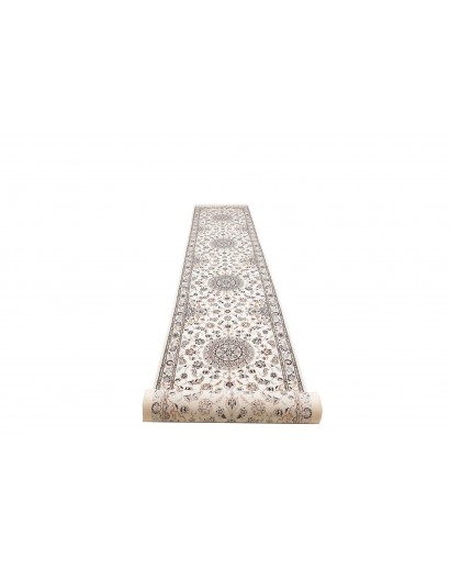 Tappeto Nain 6La Persia bianco grigio 80x600