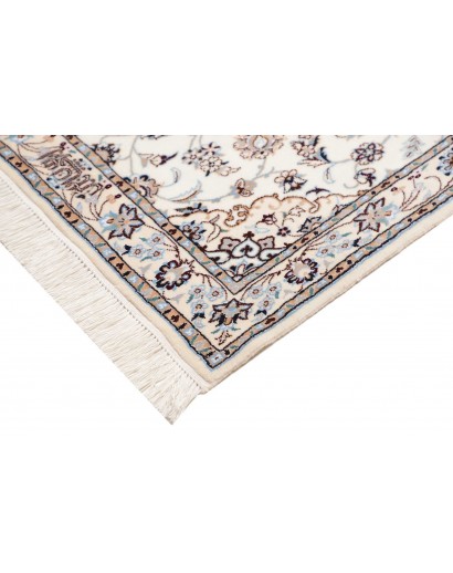 Tappeto Nain 6La Persia bianco grigio 80x600
