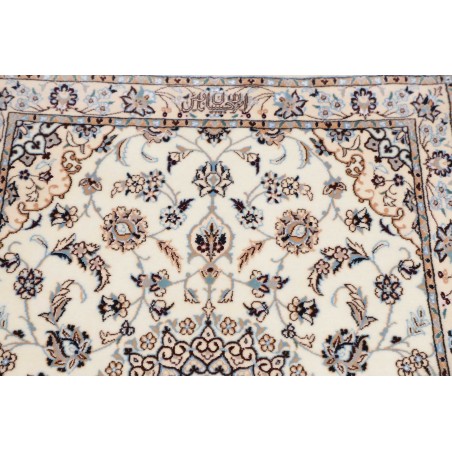 Tappeto Nain 6La Persia bianco grigio 80x600