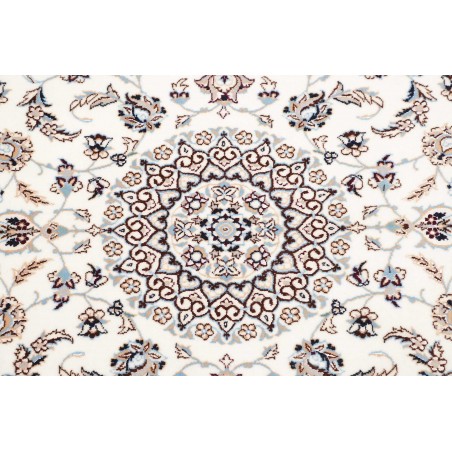 Tappeto Nain 6La Persia bianco grigio 80x600
