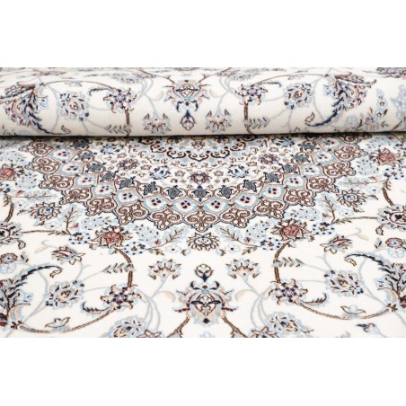 Tappeto Nain 6La Persia bianco grigio 258x258