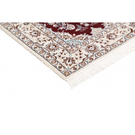 Tappeto Nain 6La Persia bianco grigio 108x165