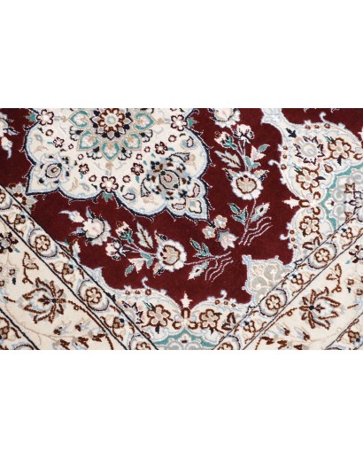 Tappeto Nain 6La Persia bianco grigio 108x165