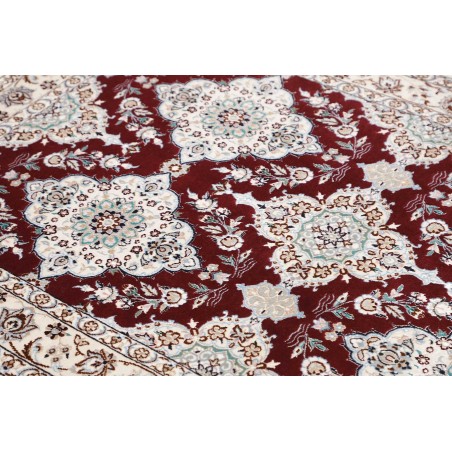 Tappeto Nain 6La Persia bianco grigio 108x165