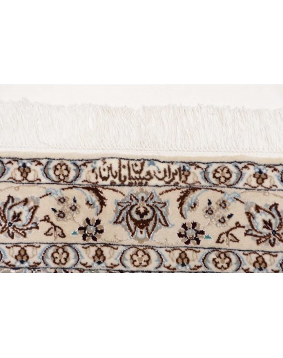 Tappeto Nain 6La Persia bianco grigio 108x165