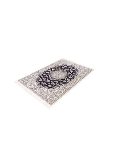Tappeto Nain 6La Persia bianco grigio 103x152