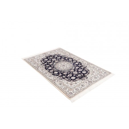 Tappeto Nain 6La Persia bianco grigio 103x152