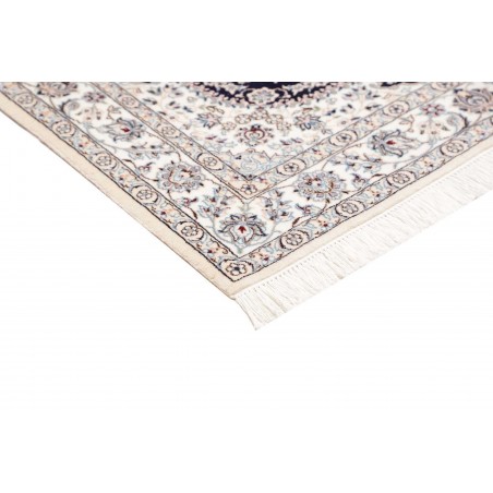 Tappeto Nain 6La Persia bianco grigio 103x152