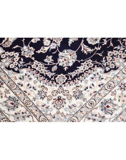Tappeto Nain 6La Persia bianco grigio 103x152