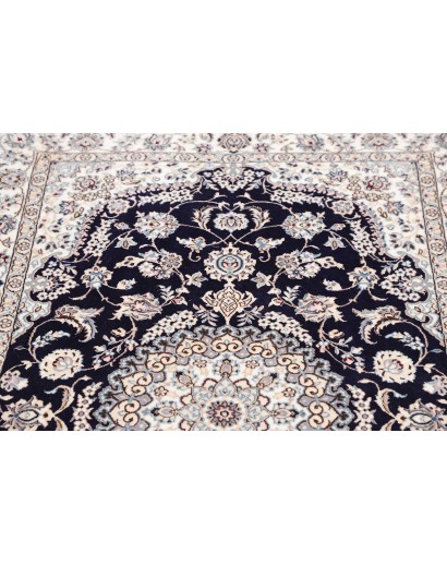 Tappeto Nain 6La Persia bianco grigio 103x152