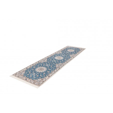 Tappeto Nain 6La Persia blu 90x309