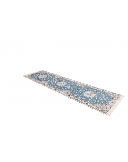 Tappeto Nain 6La Persia blu 90x309