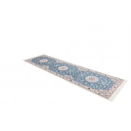 Tappeto Nain 6La Persia blu 90x309