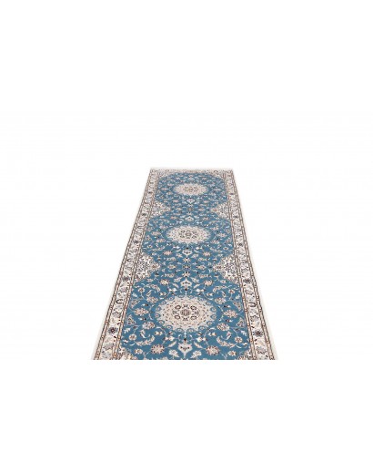 Tappeto Nain 6La Persia blu 90x309